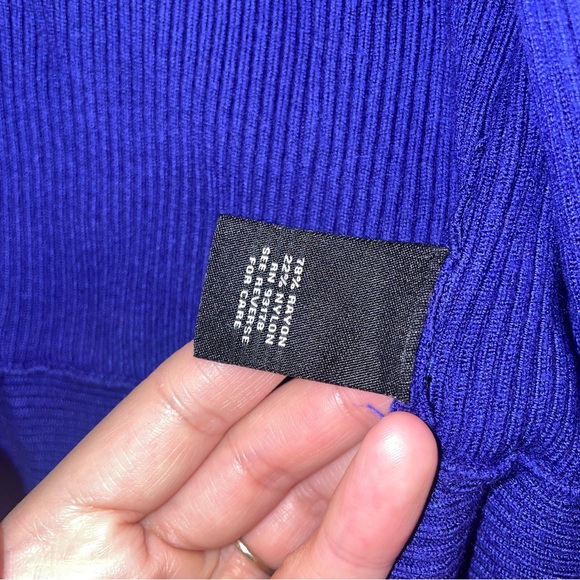 Cutter & Buck Women's Blue Open Front Sweater - Picture 5 of 8